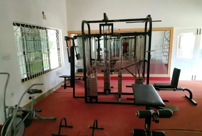 Gym at the resort 